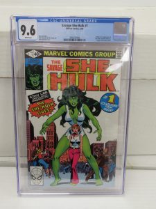 CGC 9.6 Savage She-Hulk #1