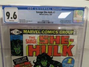 She-Hulk 9.6 CGC Banner