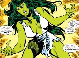 Savage She-Hulk 1st Transformation
