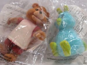 Teddy Ruxpin and Fob Wendy's Toy