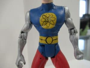 Captain Atom Custom Figure Detail