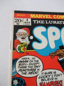 Marvel Spoof #4 Blacula Issue