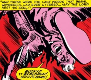 Bucky's Death in Avengers #4