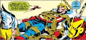 Avengers Discover Captain America