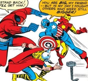 Avengers Gang Up on Captain America