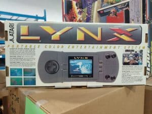 Back of the Atari Lynx Box