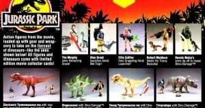 Kenner Action Figure Catalog Jurassic Park