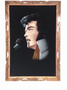 Velvet Elvis Painting