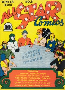 The Justice Society's 1st Appearance