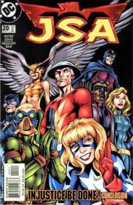 Team Portrait Cover from Geoff Johns JSA