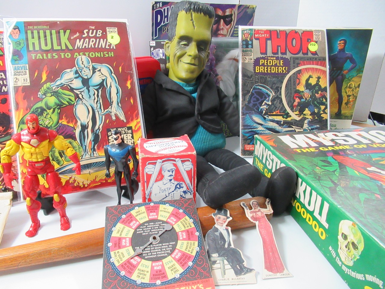 Comics, toys, and games coming to auction 12/3