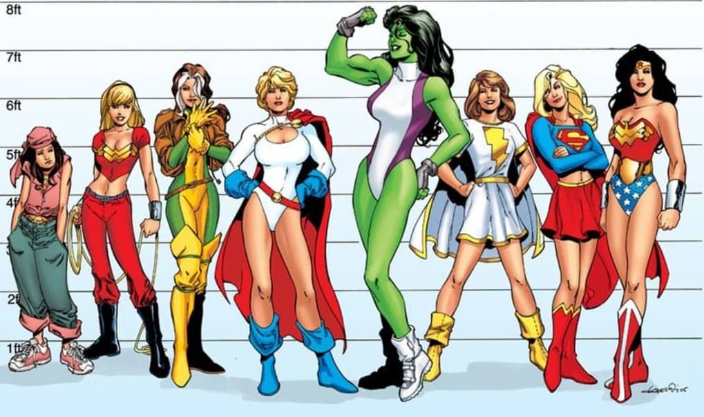 all superheroes