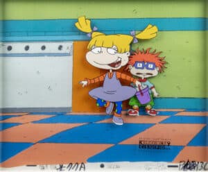 Chuckie Finster and Angelica Pickles