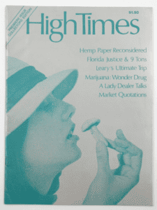 1974 Premier Issue of High Times