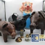 Piggy Banks & More Vintage Pig Curios