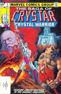 The Saga of Crystar, Crystal Warrior #1 by Marvel Comics