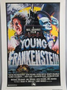 Linen backed poster for Young Frankenstein