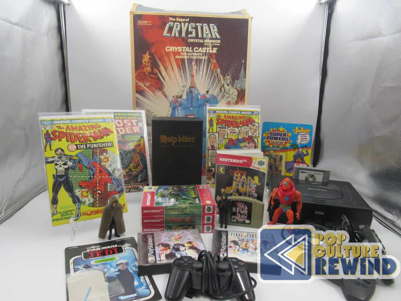 Vintage Toys, Comic Books, & Retro Video Games